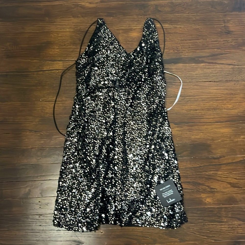 Lulus sequin dress